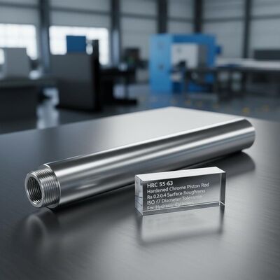 kopen HRC 55-63 Verharden chroomkolvenstang met Ra 0,2-0,4 oppervlakte ruwheid en ISO f7 diameter tolerantie voor hydraulische cilinders online vervaardiging