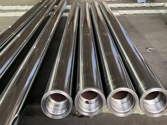 Hoogsterke gepolijste metalen holle ronde buizen Goede geleidbaarheid